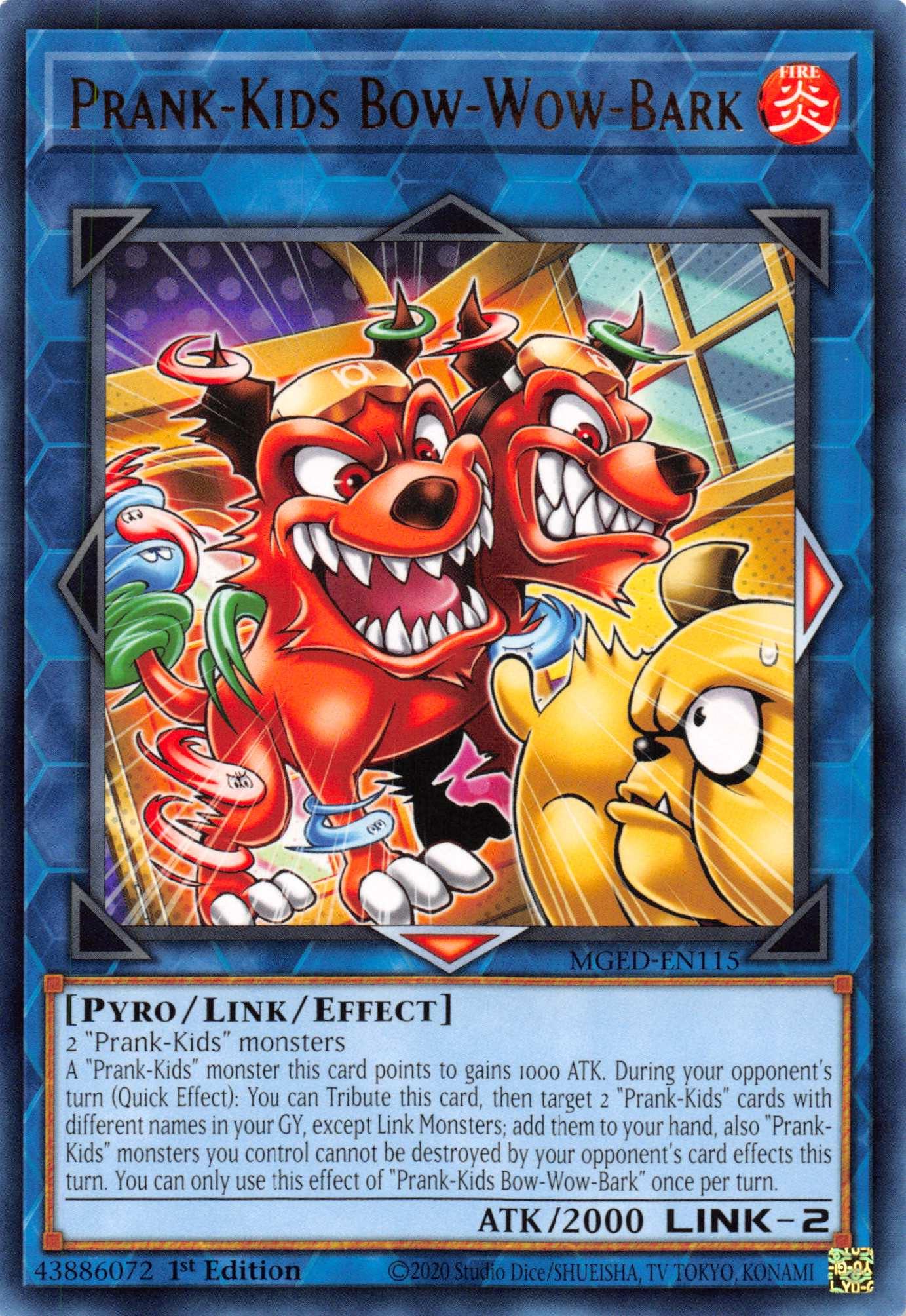 Prank-Kids Bow-Wow-Bark [MGED-EN115] Rare - Josh's Cards