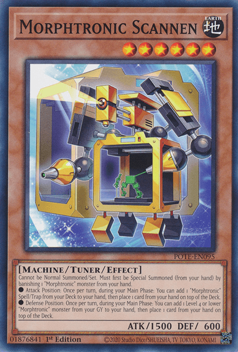 Morphtronic Scannen [POTE-EN095] Common - Josh's Cards