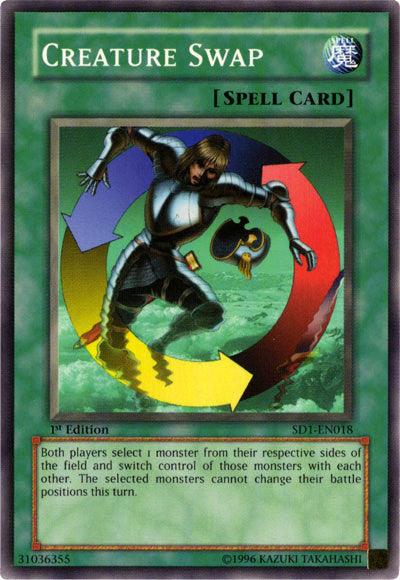 Creature Swap [SD1-EN018] Common - Josh's Cards