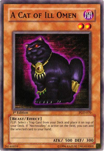 A Cat of Ill Omen [PGD-070] Common - Josh's Cards