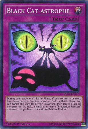 Black Cat-astrophe [DRL2-EN037] Super Rare - Josh's Cards