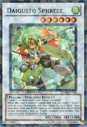 Daigusto Sphreez [DT06-EN040] Super Rare - Josh's Cards