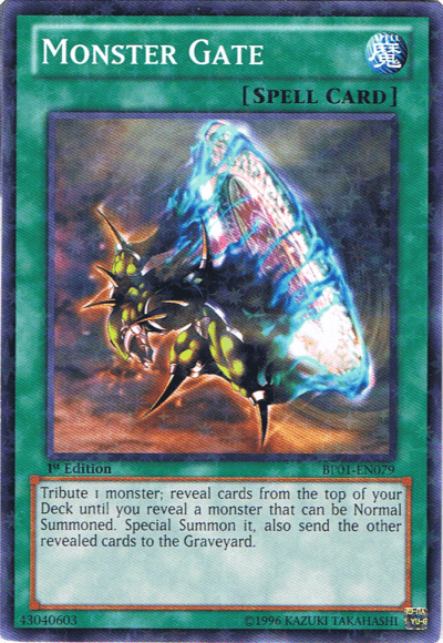 Monster Gate [BP01-EN079] Starfoil Rare - Josh's Cards