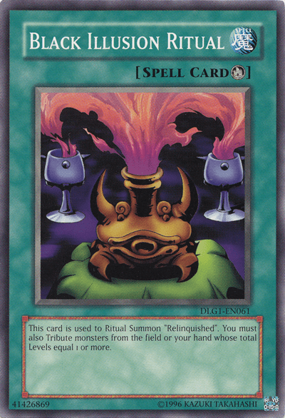 Black Illusion Ritual [DLG1-EN061] Common - Josh's Cards