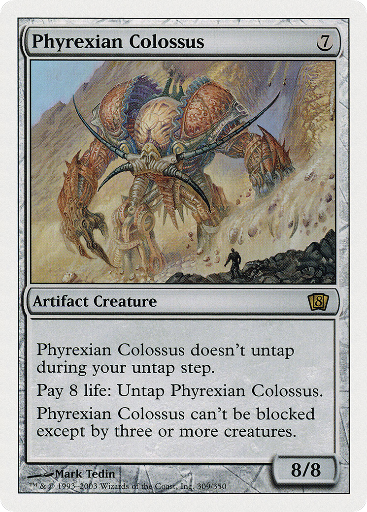 Phyrexian Colossus [Eighth Edition] Foil