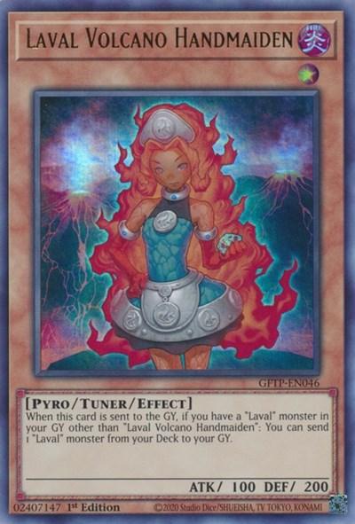 Laval Volcano Handmaiden [GFTP-EN046] Ultra Rare - Josh's Cards