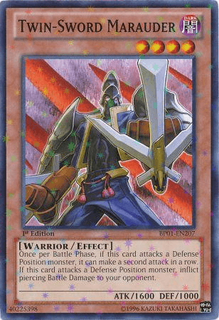 Twin-Sword Marauder [BP01-EN207] Starfoil Rare - Josh's Cards