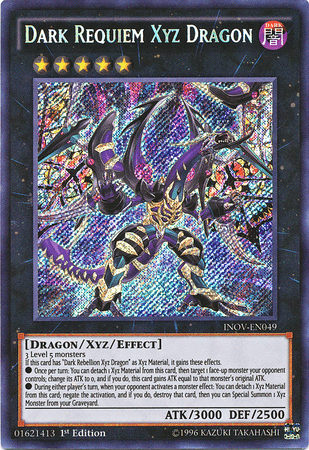 Dark Requiem Xyz Dragon [INOV-EN049] Secret Rare - Josh's Cards