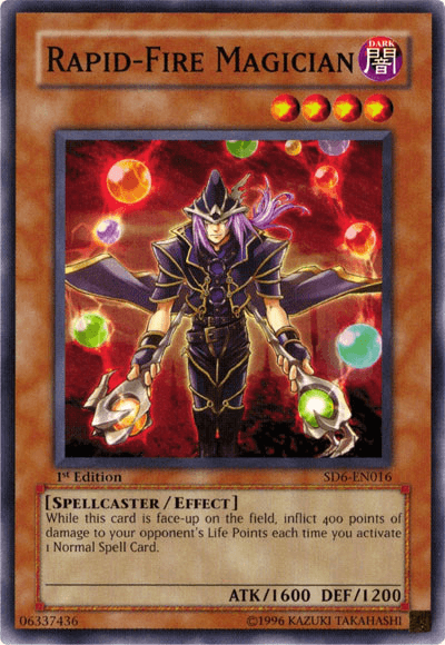 Rapid-Fire Magician [SD6-EN016] Common - Josh's Cards