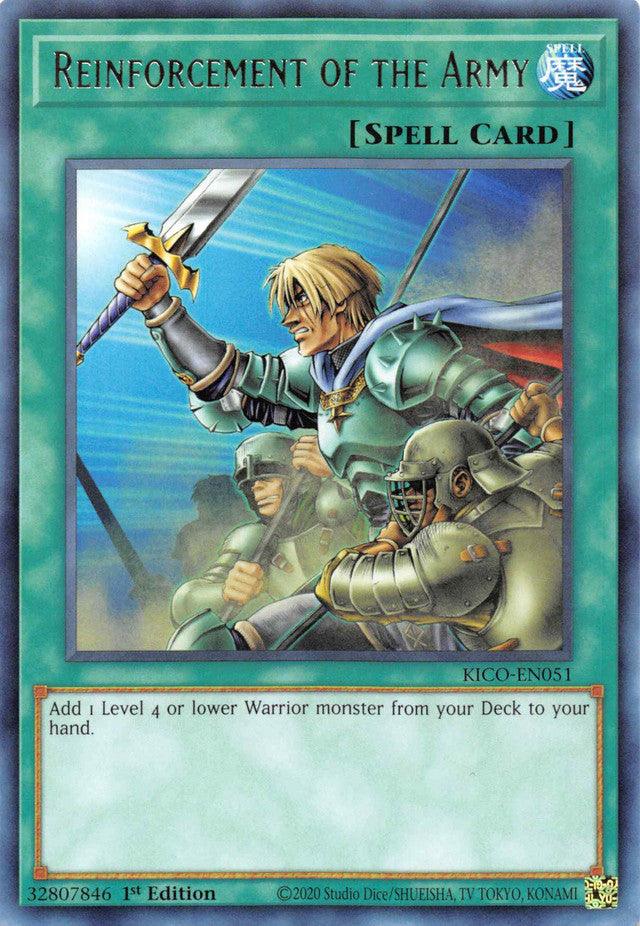 Reinforcement of the Army [KICO-EN051] Rare - Josh's Cards