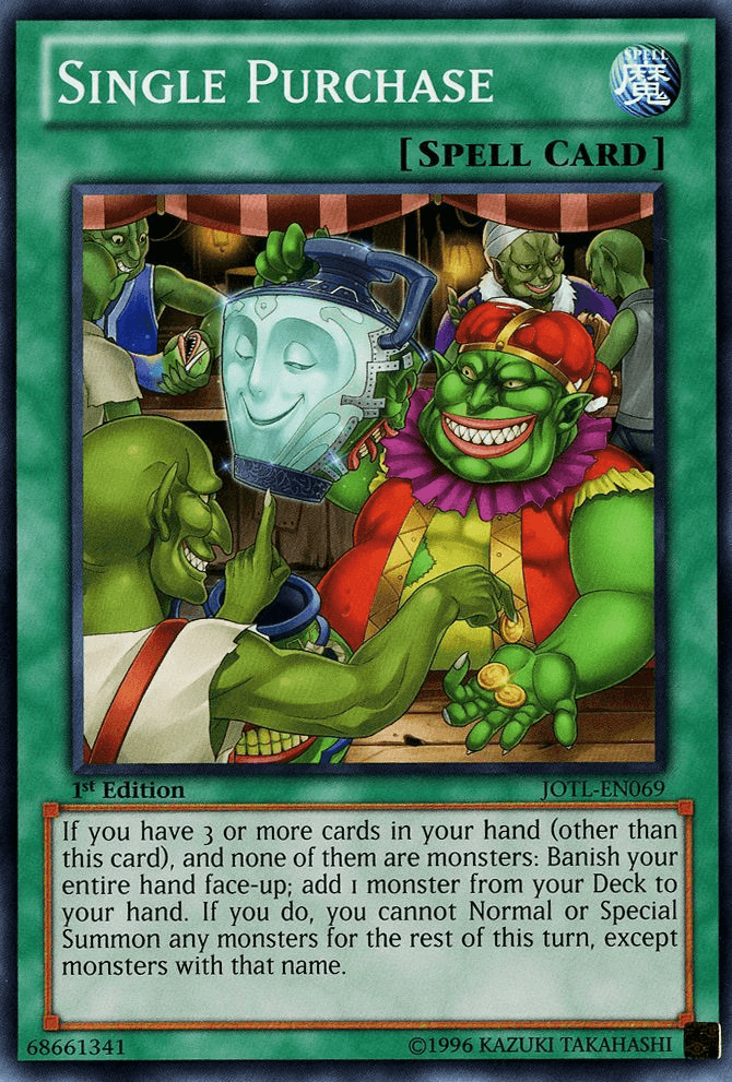 Single Purchase [JOTL-EN069] Common - Josh's Cards