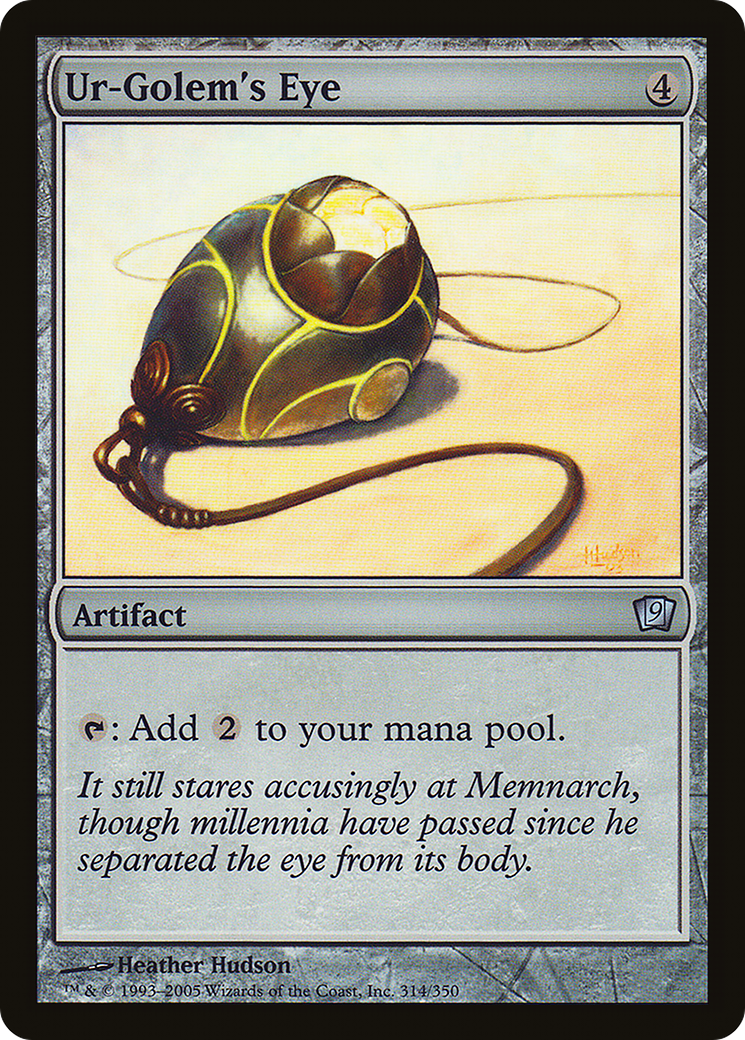 Ur-Golem's Eye [Ninth Edition] Foil