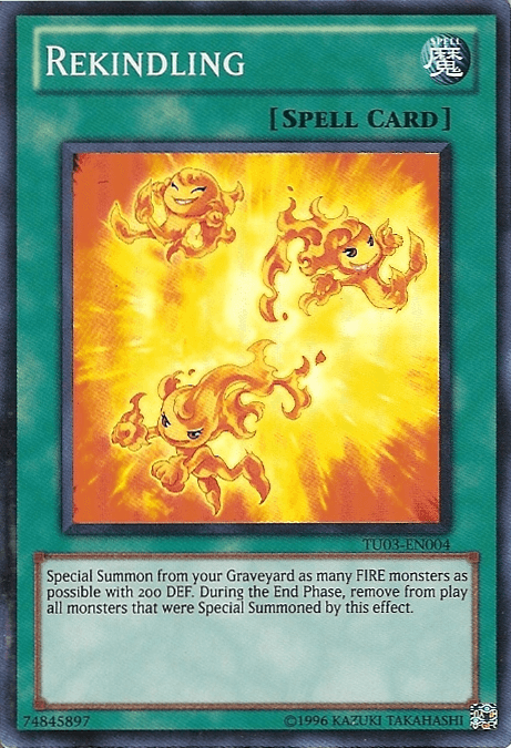 Rekindling [TU03-EN004] Super Rare - Josh's Cards
