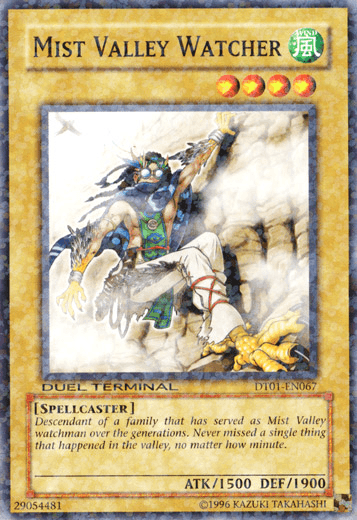 Mist Valley Watcher [DT01-EN067] Common - Josh's Cards