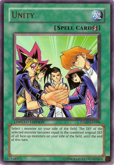 Unity [JUMP-EN006] Ultra Rare - Josh's Cards