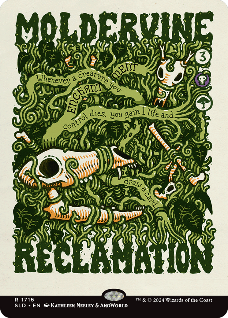 Moldervine Reclamation (SLD-1716) - Secret Lair Drop (Borderless)