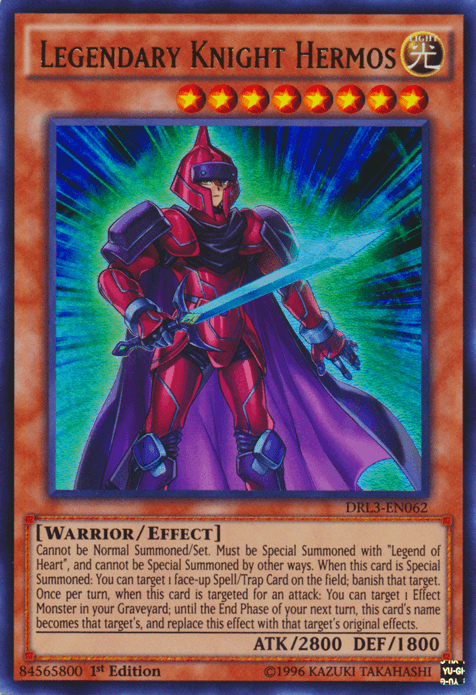 Legendary Knight Hermos [DRL3-EN062] Ultra Rare - Josh's Cards