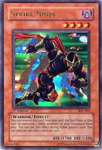 Strike Ninja [IOC-007] Ultra Rare - Josh's Cards