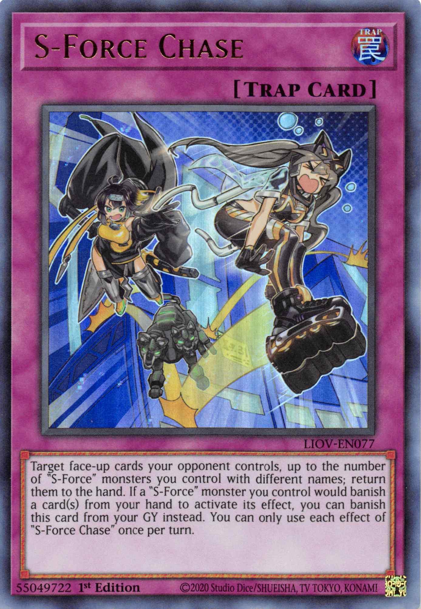 S-Force Chase [LIOV-EN077] Ultra Rare - Josh's Cards