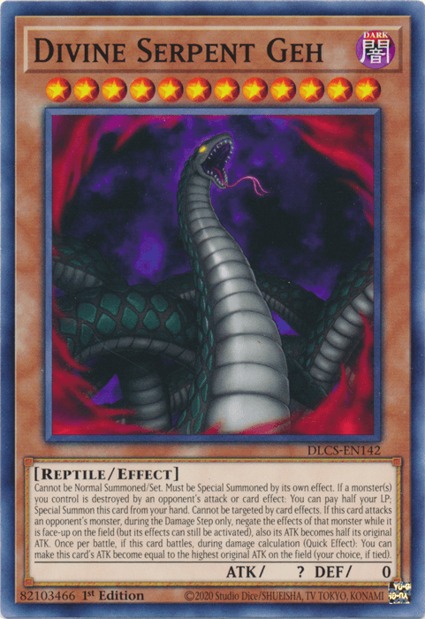Divine Serpent Geh [DLCS-EN142] Common - Josh's Cards