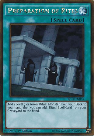 Preparation of Rites [PGL2-EN054] Gold Rare - Josh's Cards