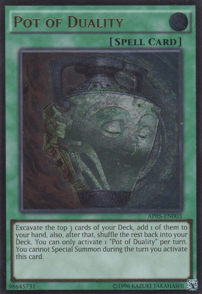 Pot of Duality [AP05-EN003] Ultimate Rare - Josh's Cards