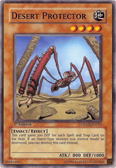 Desert Protector [CRMS-EN034] Common - Josh's Cards
