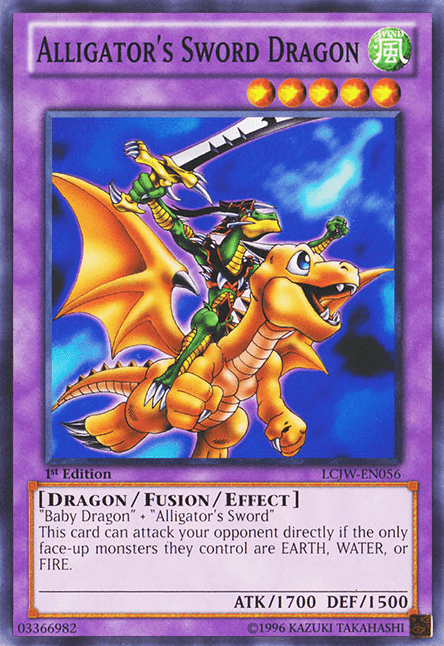 Alligator's Sword Dragon [LCJW-EN056] Common - Josh's Cards