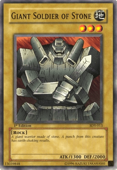 Giant Soldier of Stone [SDY-013] Common - Josh's Cards
