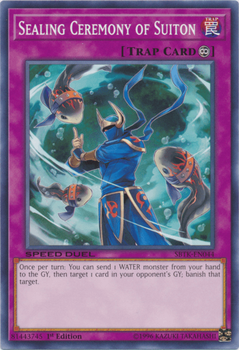 Sealing Ceremony of Suiton [SBTK-EN044] Common - Josh's Cards