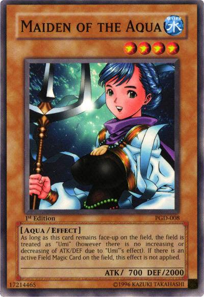 Maiden of the Aqua [PGD-008] Common - Josh's Cards