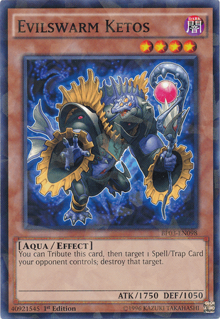 Evilswarm Ketos [BP03-EN098] Shatterfoil Rare - Josh's Cards