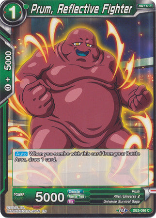 Prum, Reflective Fighter (DB2-086) [Divine Multiverse] Parallel Foil