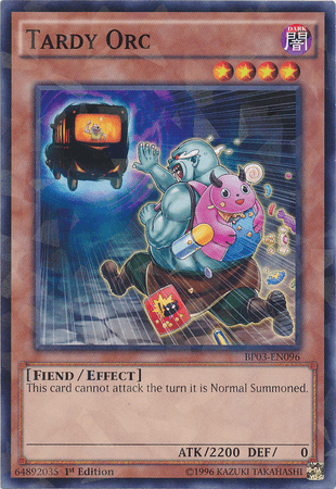 Tardy Orc [BP03-EN096] Shatterfoil Rare - Josh's Cards