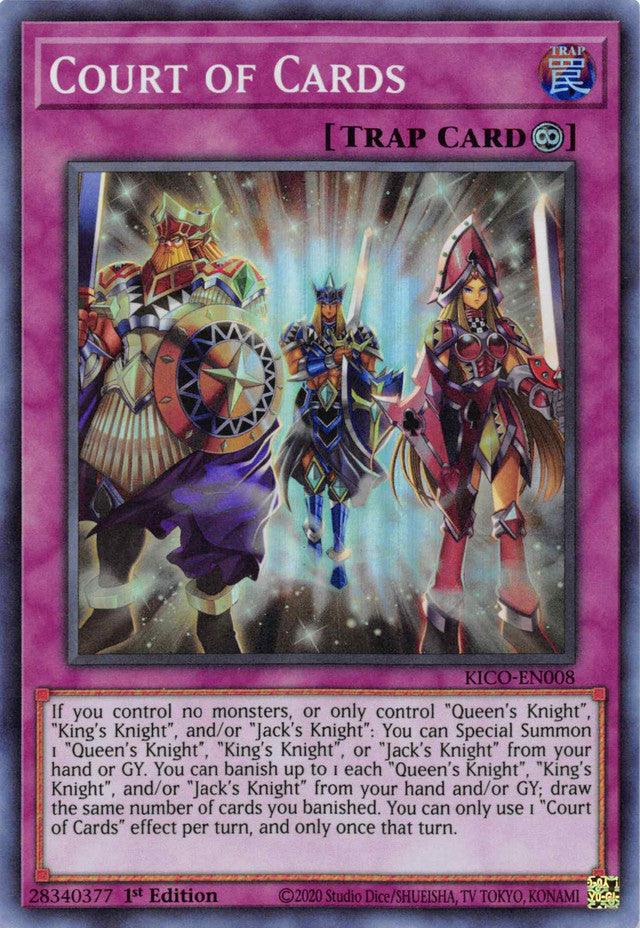 Court of Cards (Super Rare) [KICO-EN008] Super Rare - Josh's Cards