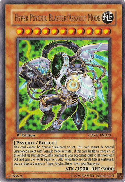 Hyper Psychic Blaster/Assault Mode [CRMS-EN020] Ultra Rare - Josh's Cards