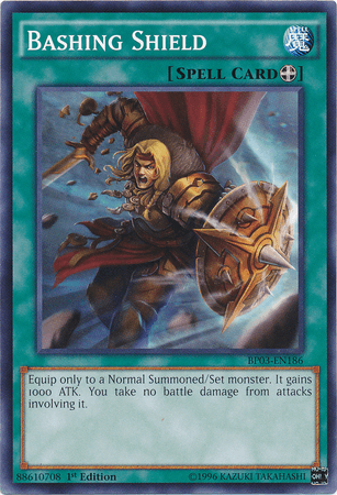 Bashing Shield [BP03-EN186] Common - Josh's Cards