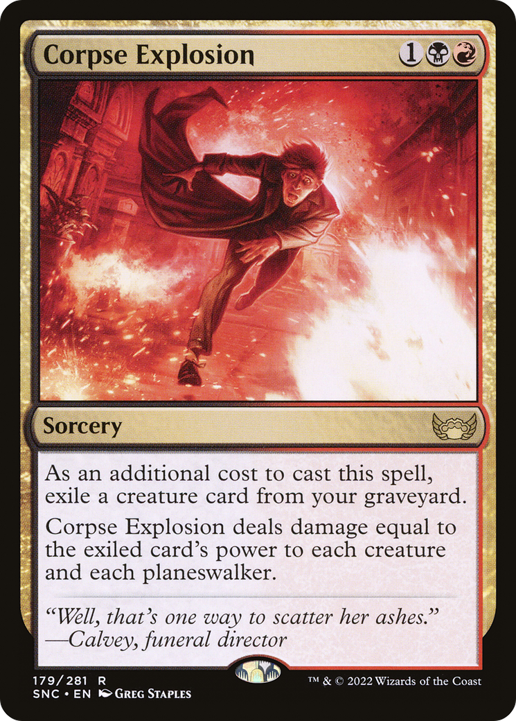Corpse Explosion (SNC-179) - Streets of New Capenna Foil