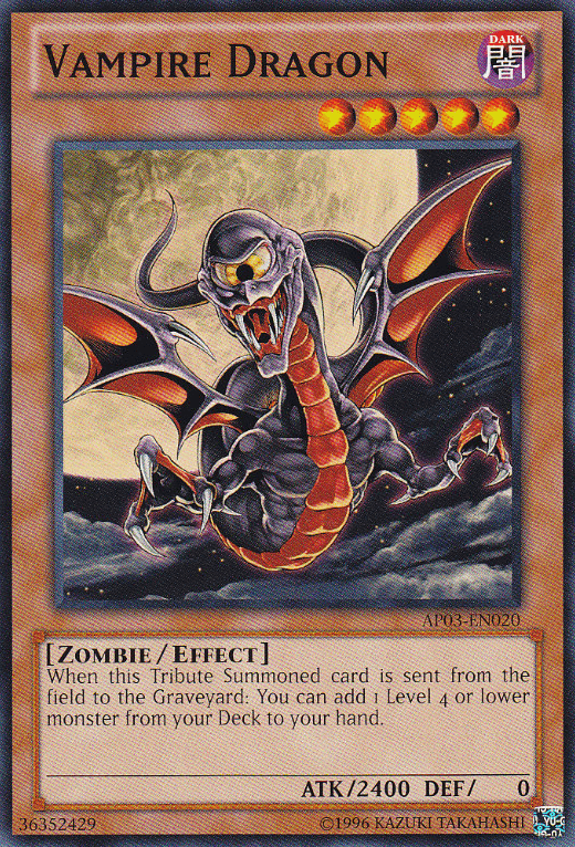Vampire Dragon [AP03-EN020] Common - Josh's Cards