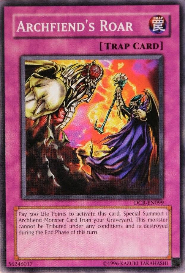 Archfiend's Roar [DCR-EN099] Common - Josh's Cards