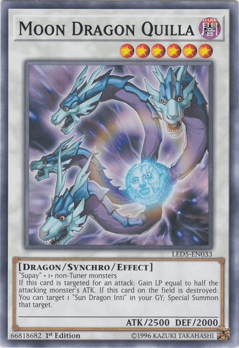 Moon Dragon Quilla [LED5-EN033] Common - Josh's Cards