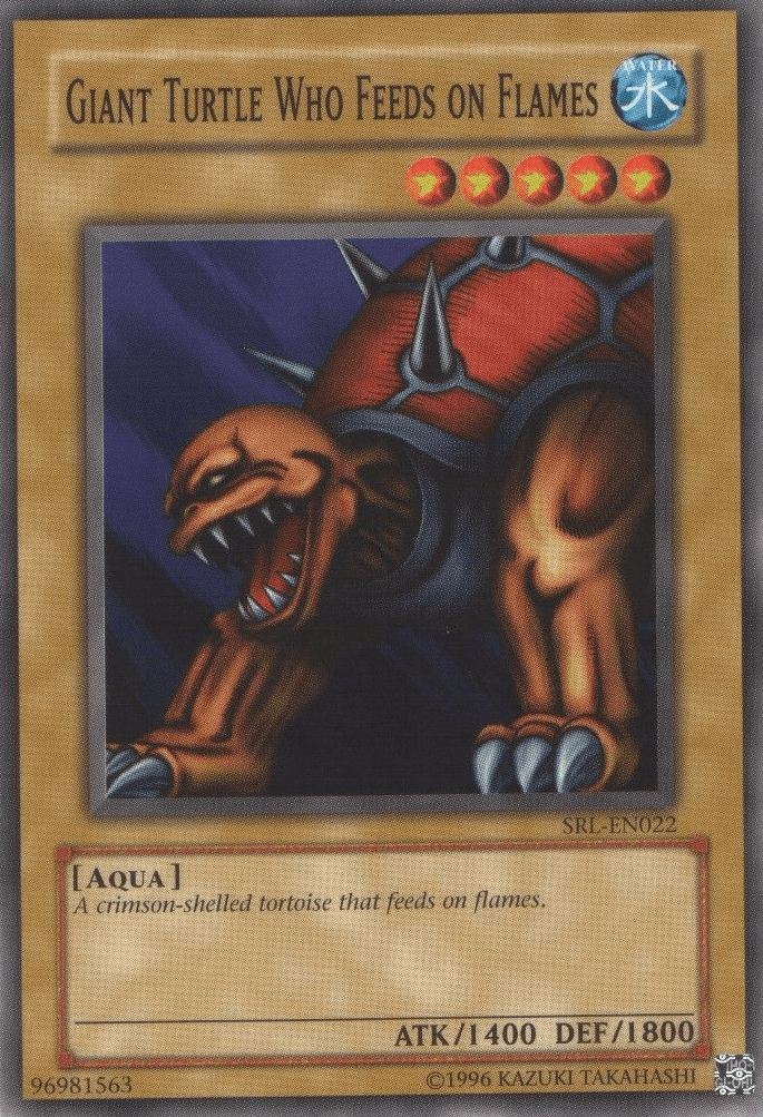 Giant Turtle Who Feeds on Flames [SRL-022] Common - Josh's Cards
