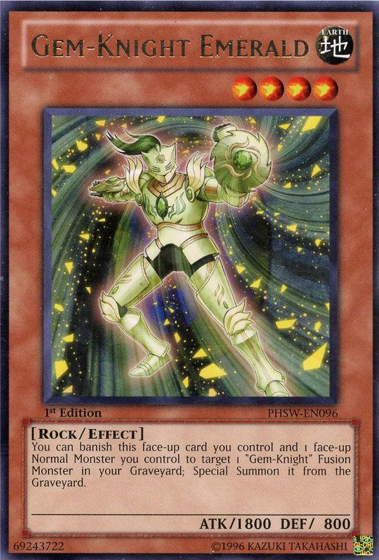 Gem-Knight Emerald [PHSW-EN096] Rare - Josh's Cards