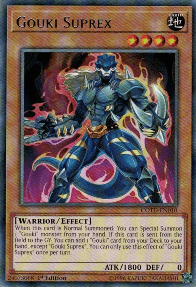 Gouki Suprex [COTD-EN010] Rare - Josh's Cards
