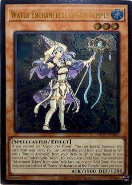 Water Enchantress of the Temple [OP19-EN002] Ultimate Rare - Josh's Cards