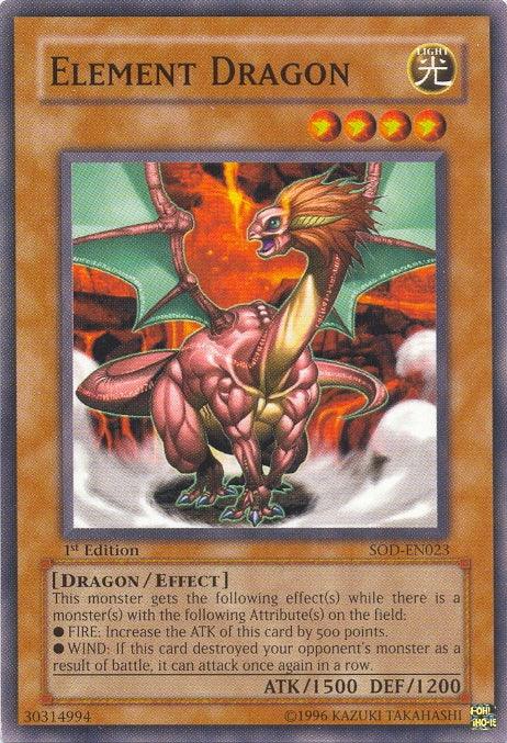 Element Dragon [SOD-EN023] Common - Josh's Cards