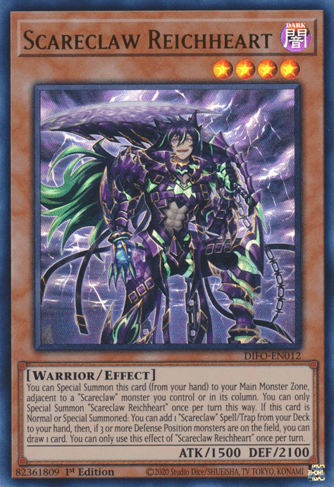 Scareclaw Reichheart [DIFO-EN012] Ultra Rare - Josh's Cards