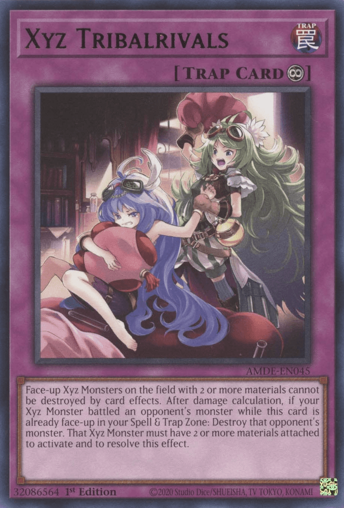 Xyz Tribalrivals [AMDE-EN045] Rare - Josh's Cards