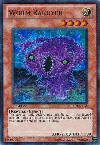 Worm Rakuyeh [HA02-EN055] Super Rare - Josh's Cards