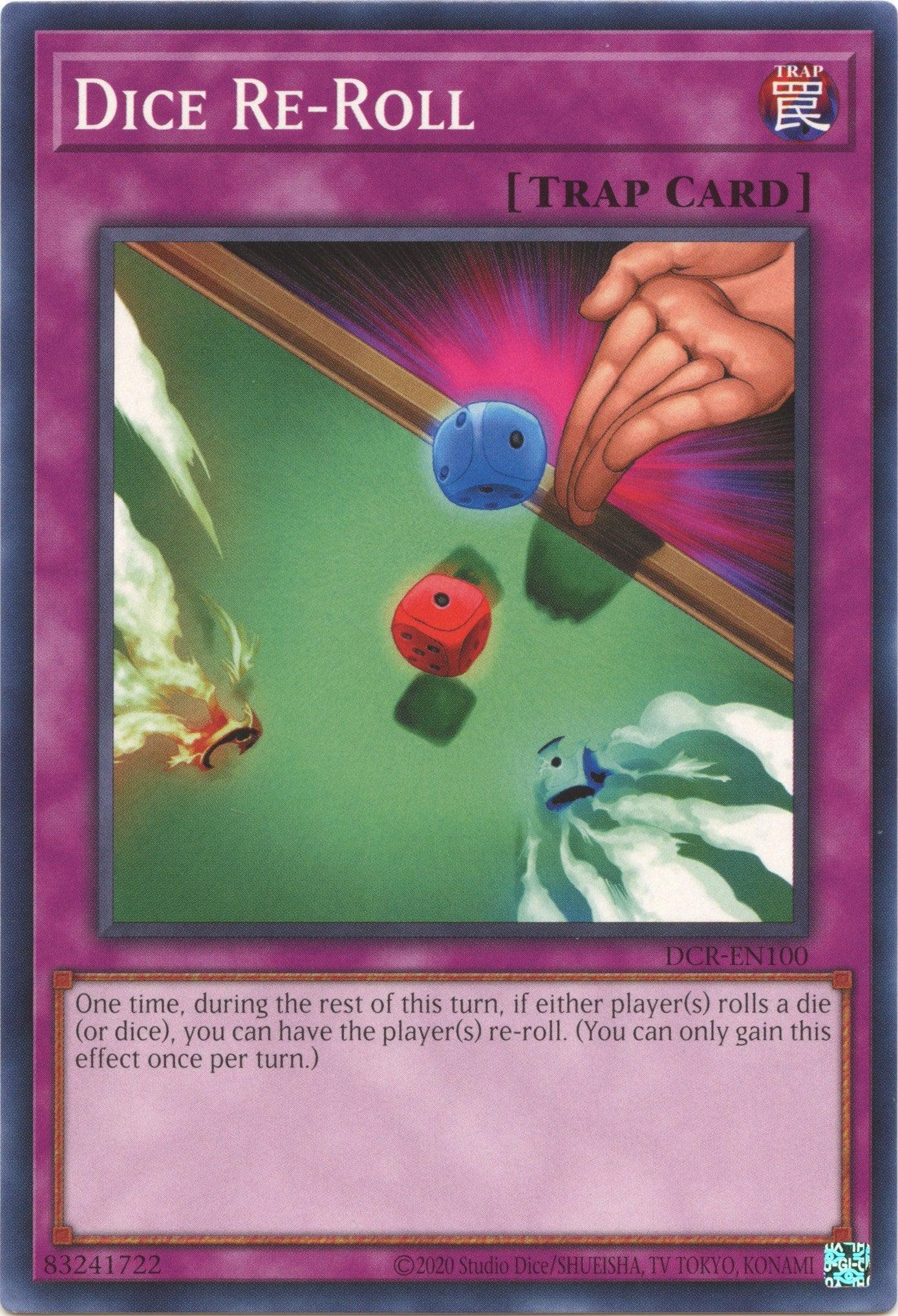 Dice Re-Roll (25th Anniversary) [DCR-EN100] Common - Josh's Cards